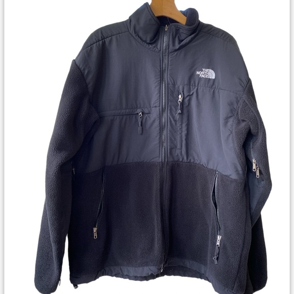 THE NORTH FACE Denali Fleece Jacket Men's XLarge Water Repellant Black